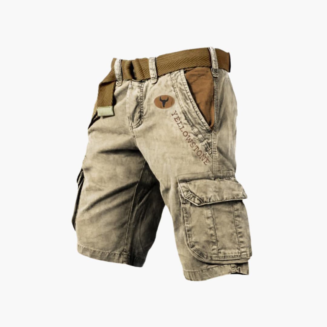 Hudson | Rugged Six-Pocket Cargo Shorts