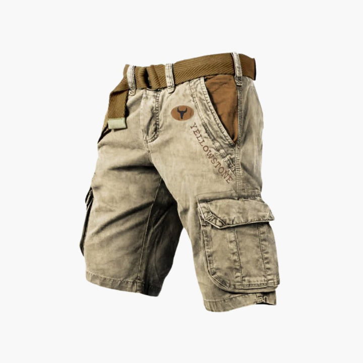 Hudson | Rugged Six-Pocket Cargo Shorts