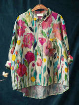 Briony | Artful Floral Relaxed Shirt