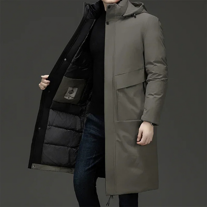 Emerson | Long Hooded Winter Coat