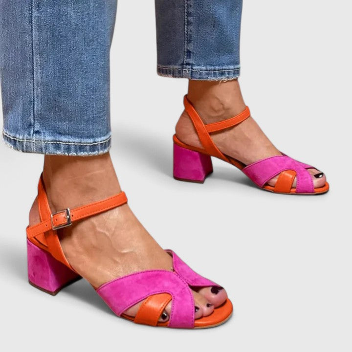 Juliette | Ankle-Strap Heeled Sandals