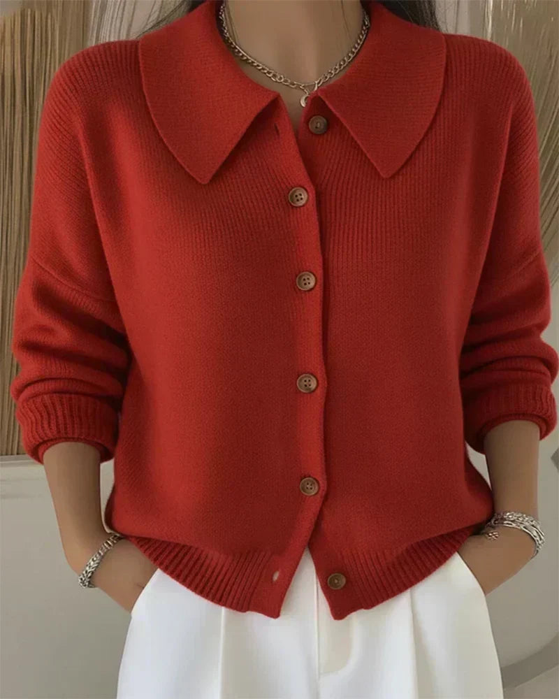 Linnet | Button Collar Cardigan