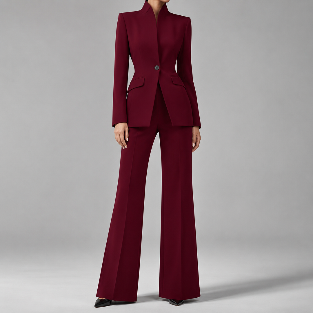 Eleanora | Sculpted Two-Piece Suit