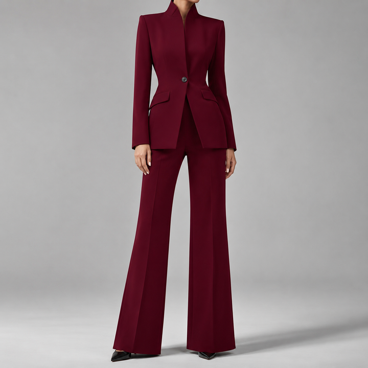 Eleanora | Sculpted Two-Piece Suit