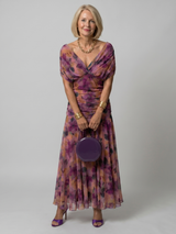 Rosabel | Off-Shoulder Flowing Midi Dress