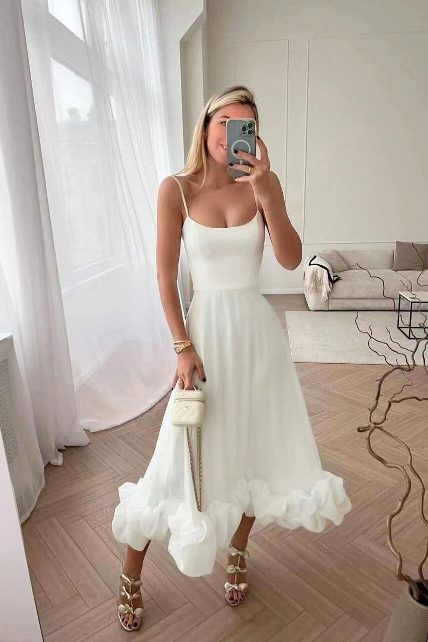 Cecile | Elegant Flowing Maxi Dress