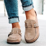 Marlowe | Buckle Slip-On Mules