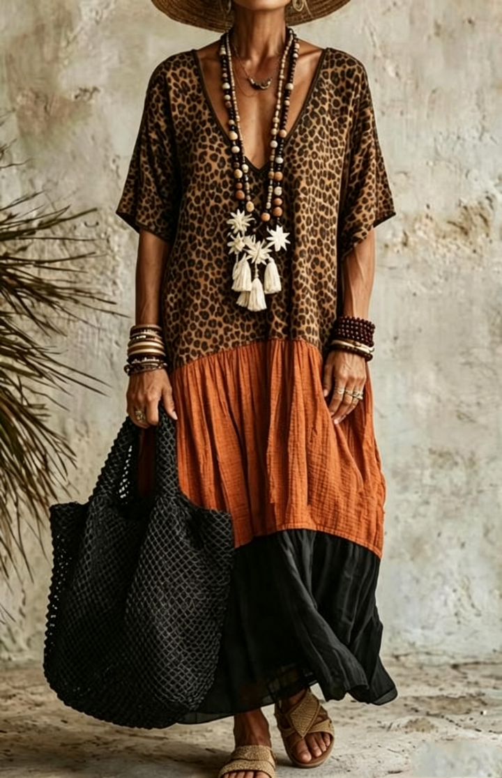 Brynn | Bohemian Tiered Maxi Dress