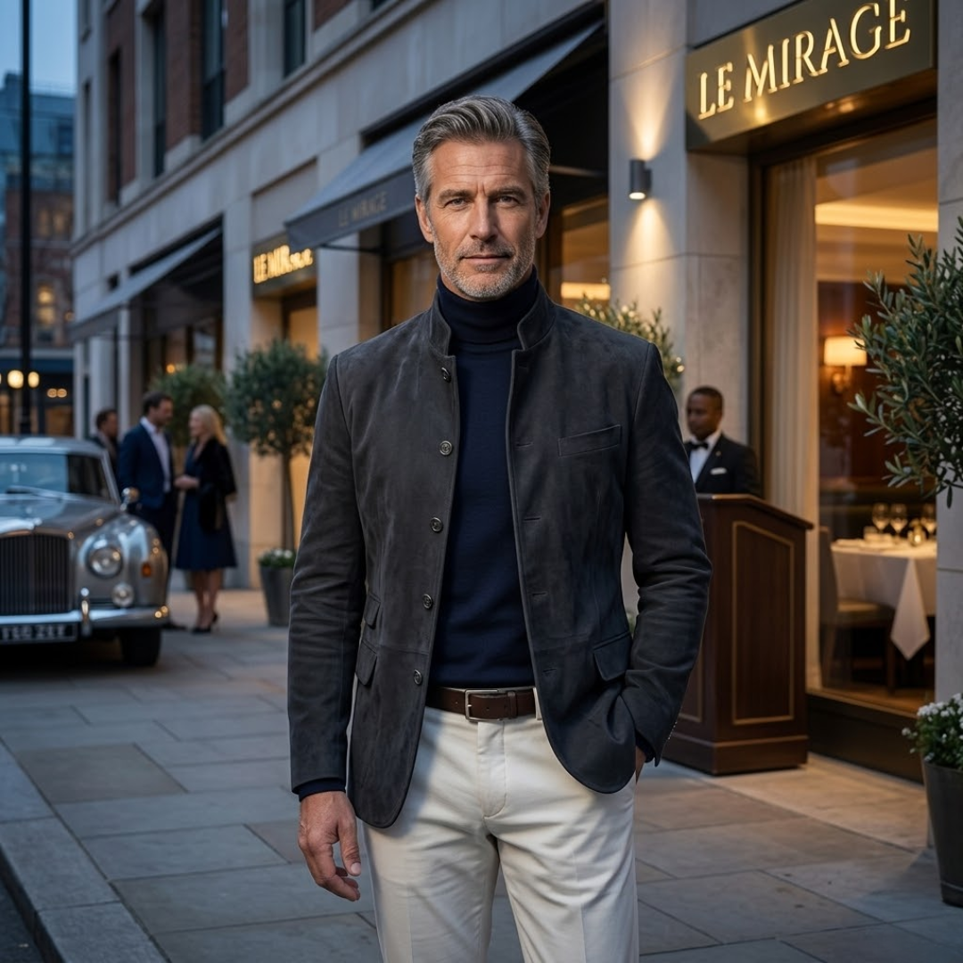 Winston | Refined Stand-Collar Jacket