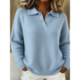 Averil | Relaxed Collared Jumper