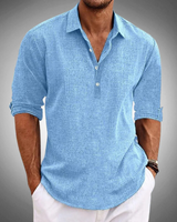 Everly | Relaxed Half-Placket Shirt