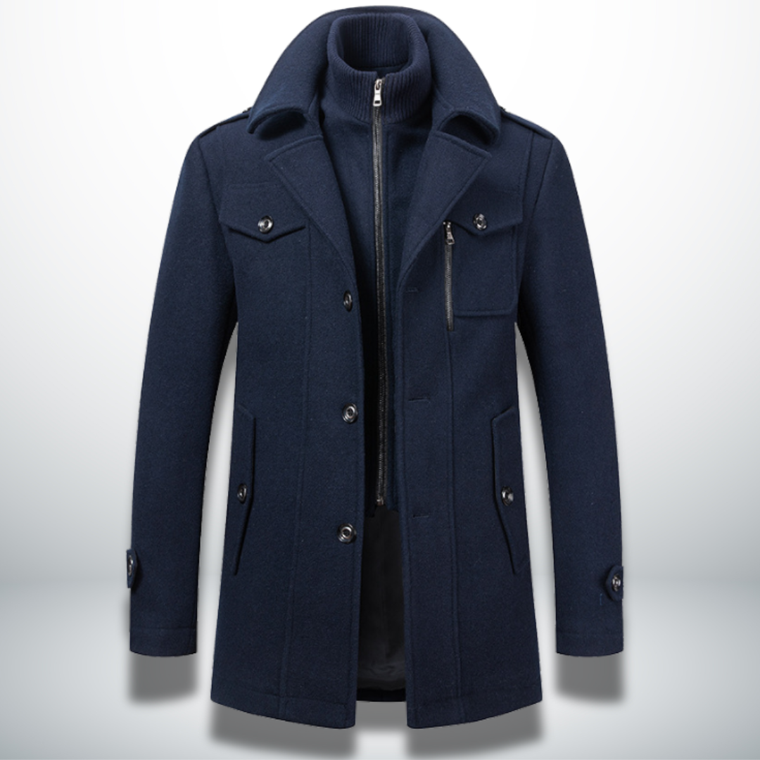 Reginald | Refined Layered Winter Coat