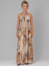 Elsie | Halter Neck Maxi Dress