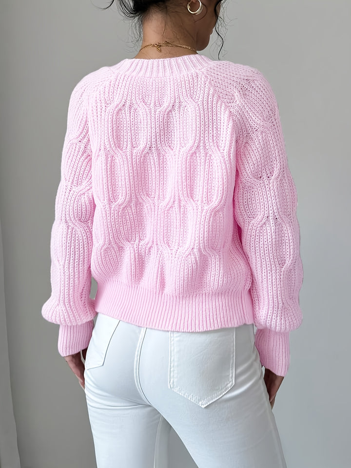 Rosanna | Bow-Detail Long Sleeve Cardigan