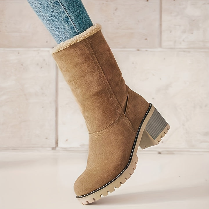 Rita | Cosy Cuffed Ankle Boots