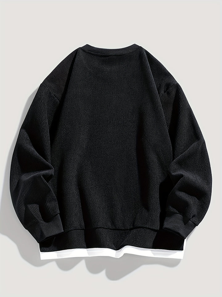 Dawson | Layered Crewneck Sweatshirt