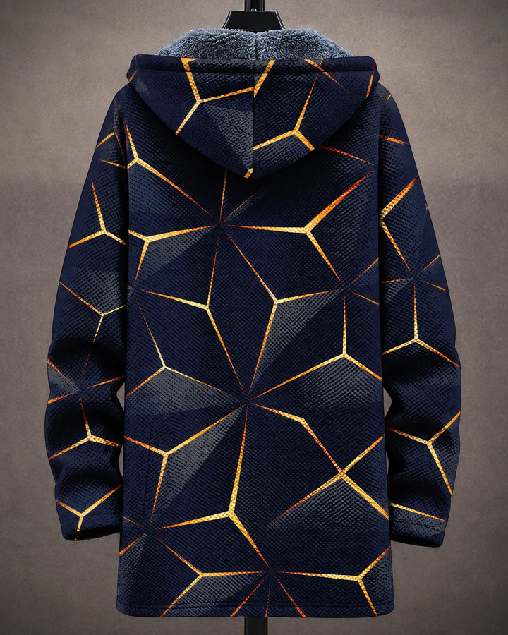 Conrad | Geometric Hooded Jacket