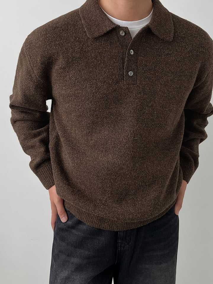 Franklin | Collared Knit Jumper
