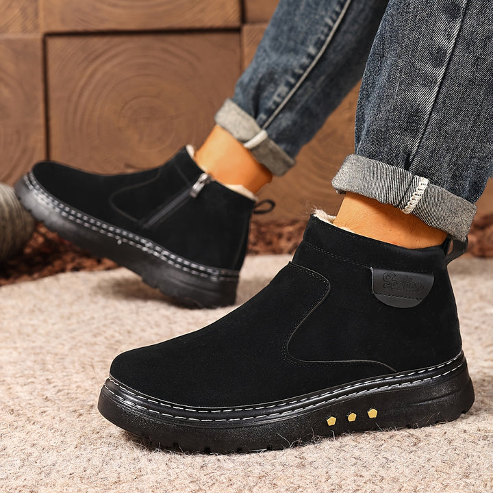 Grayson | Cosy Side-Zip Ankle Boots