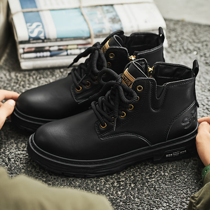 Wyatt | Rugged Lace-Up Ankle Boots