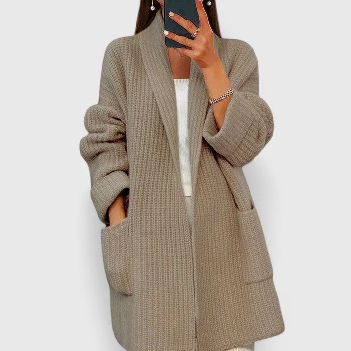 Phoebe | Relaxed Open-Front Cardigan
