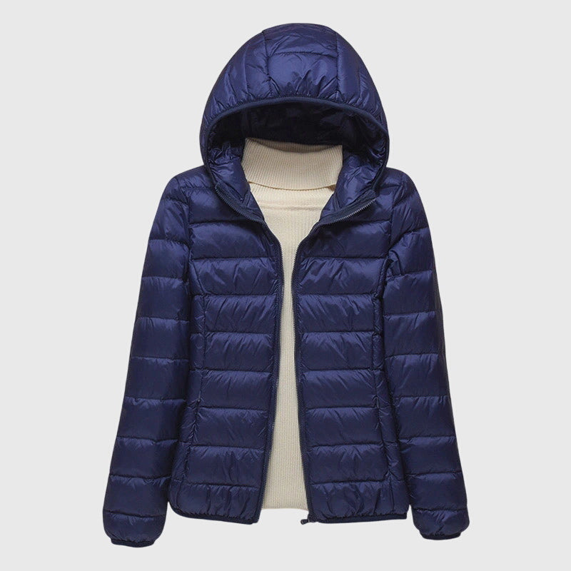 Nadia | Ultra-Light Quilted Hooded Jacket