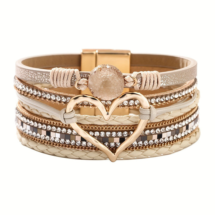 Liliana | Layered Heart Bracelet