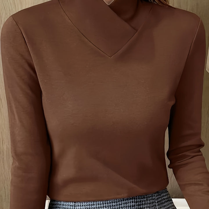 Lydia | Elegant V-Neck Top