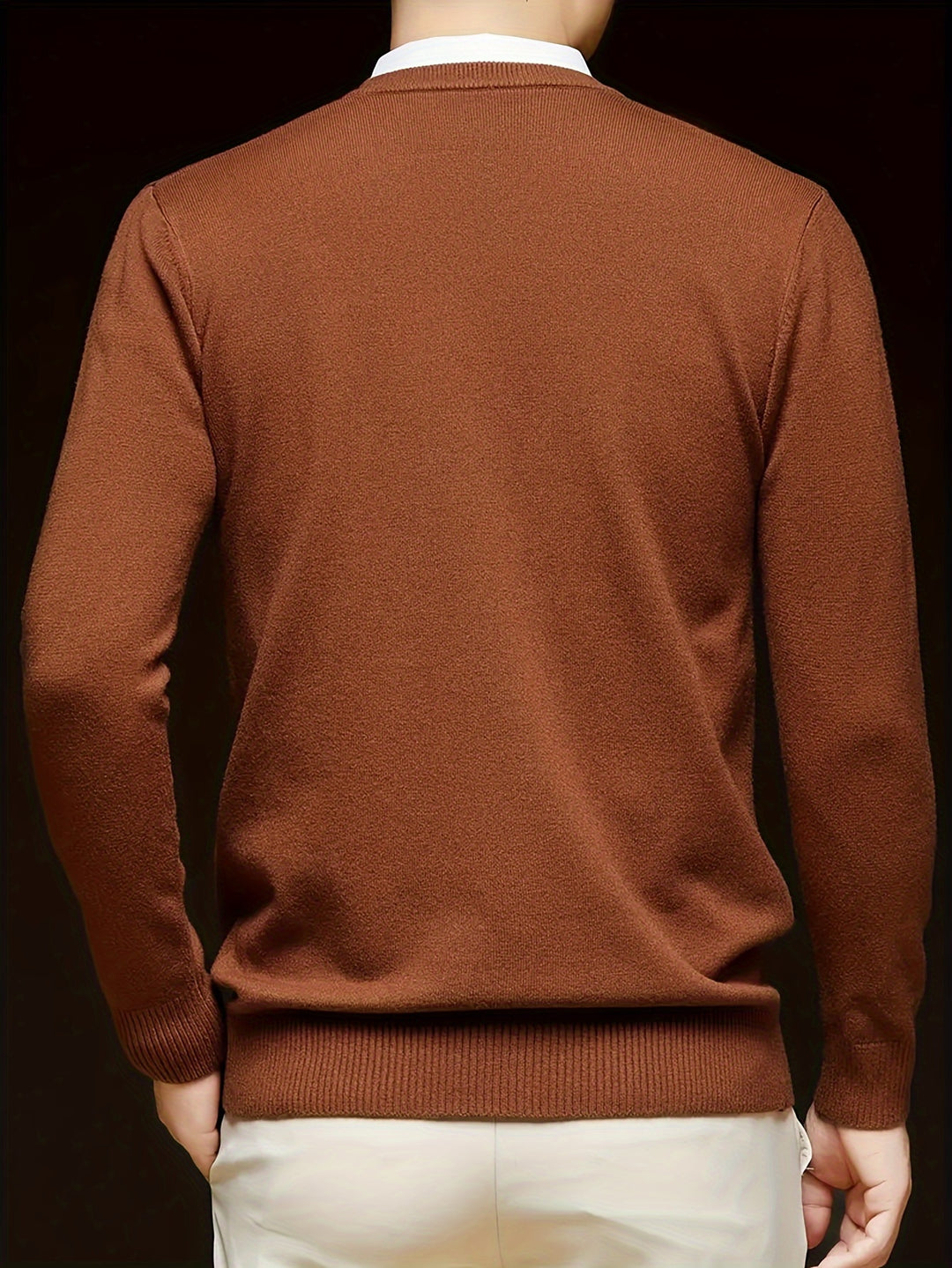Lincoln | Refined V-Neck Jumper