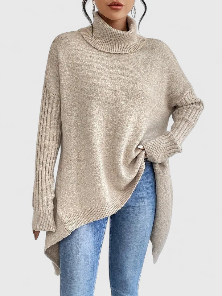 Brenna | Relaxed Roll-Neck Sweater