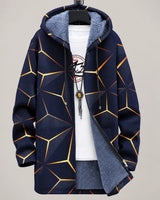 Conrad | Geometric Hooded Jacket