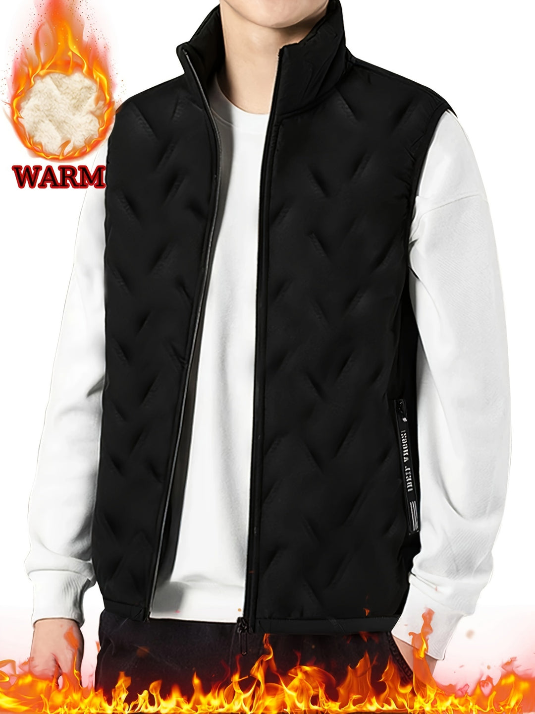 Harvey | Cosy Stand-Collar Gilet