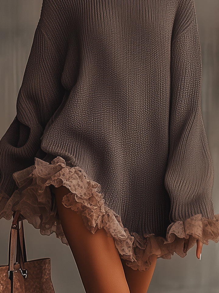 Pippa | Cosy Turtleneck Sweater Dress