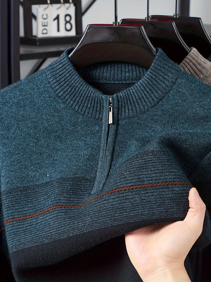 Redmond | Half-Zip Mock Neck Jumper
