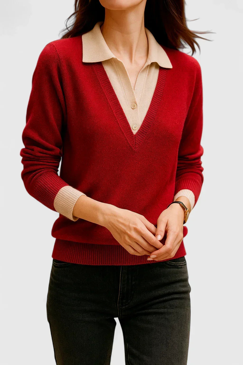 Tilda | Refined Collared Jumper