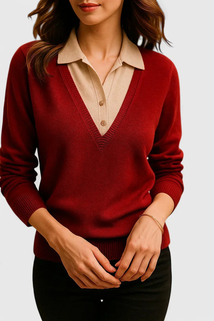 Tilda | Refined Collared Jumper