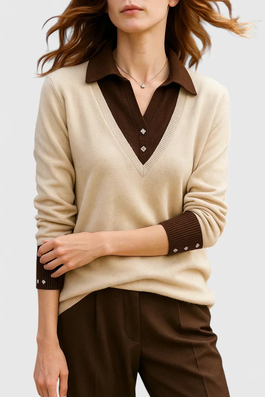 Tilda | Refined Collared Jumper