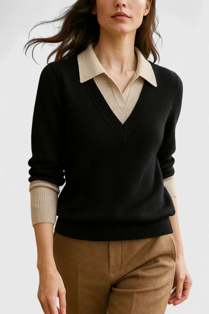 Tilda | Refined Collared Jumper