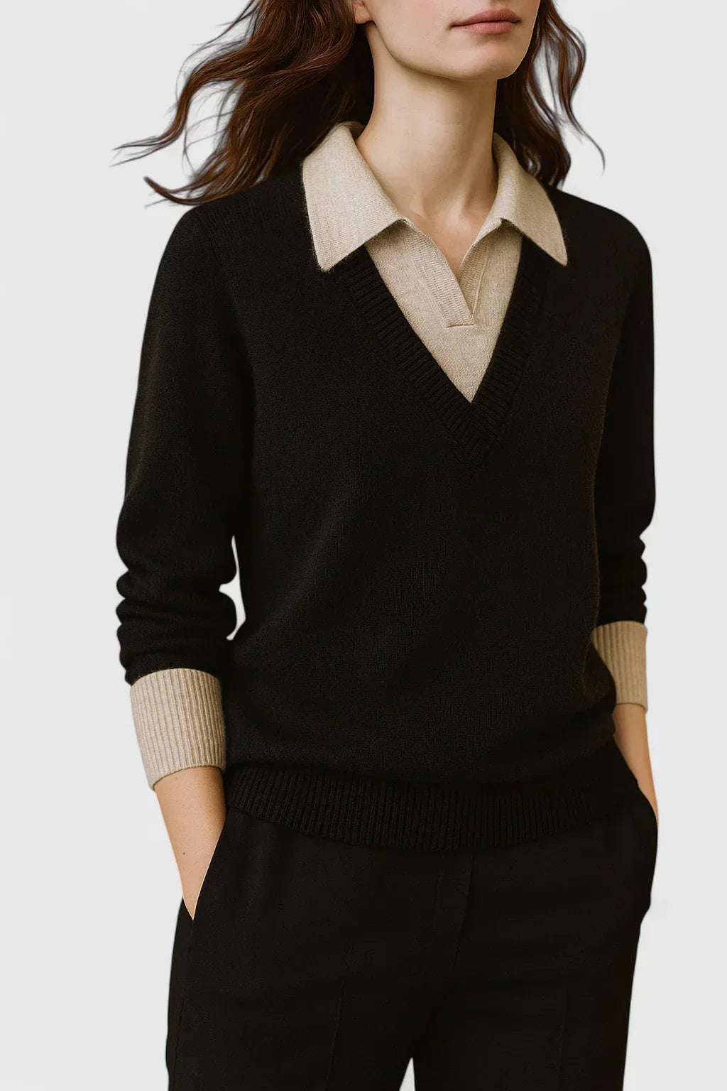 Tilda | Refined Collared Jumper