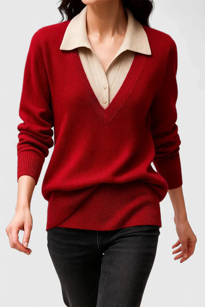 Tilda | Refined Collared Jumper