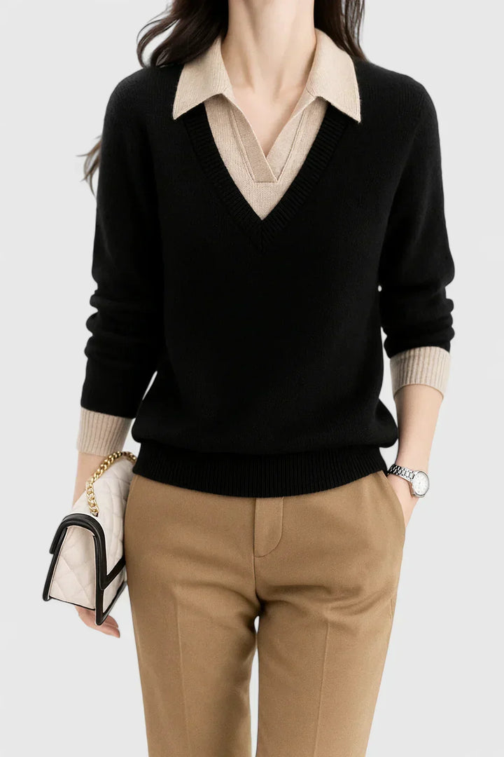 Tilda | Refined Collared Jumper
