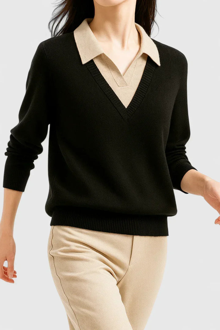 Tilda | Refined Collared Jumper