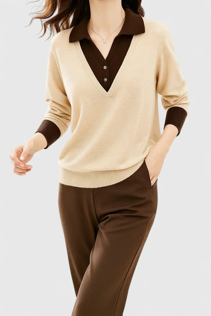 Tilda | Refined Collared Jumper