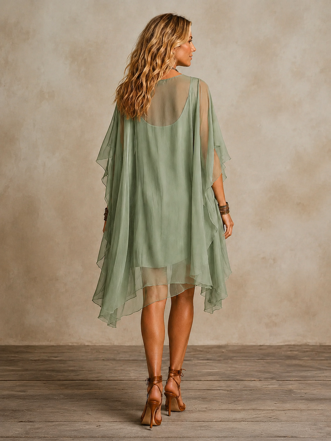 Mira | Flowing Boho Mini Dress