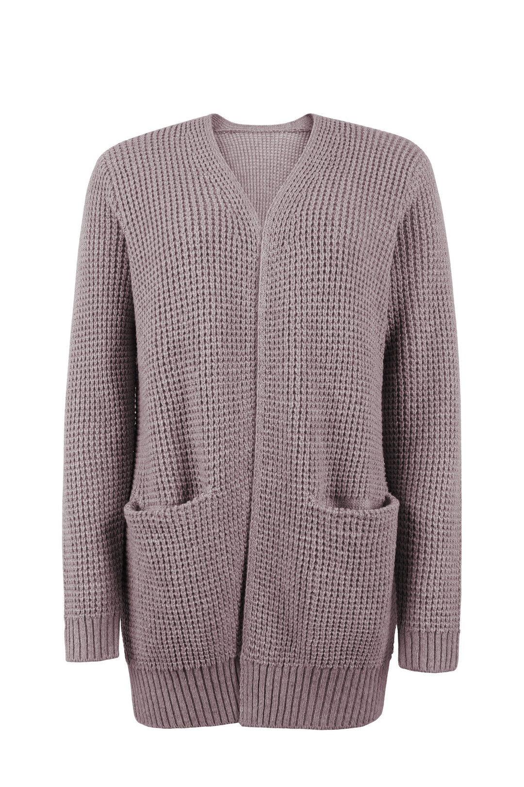 Patricia | Waffle-Knit Cardigan