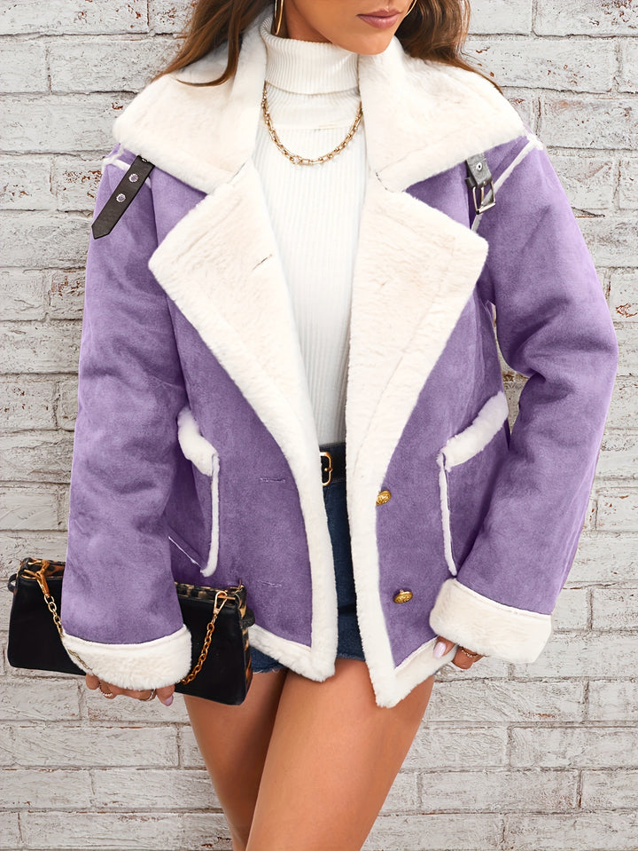 Cordelia | Cosy Shearling-Trim Jacket