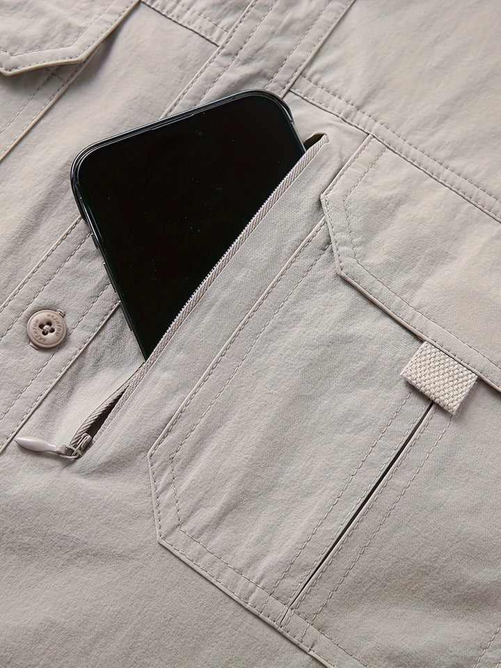 Landon | Utility Multi-Pocket Shirt