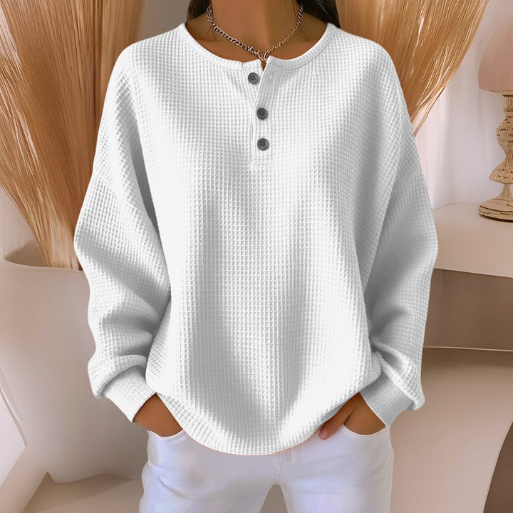 Bonnie | Relaxed Waffle-Textured Top