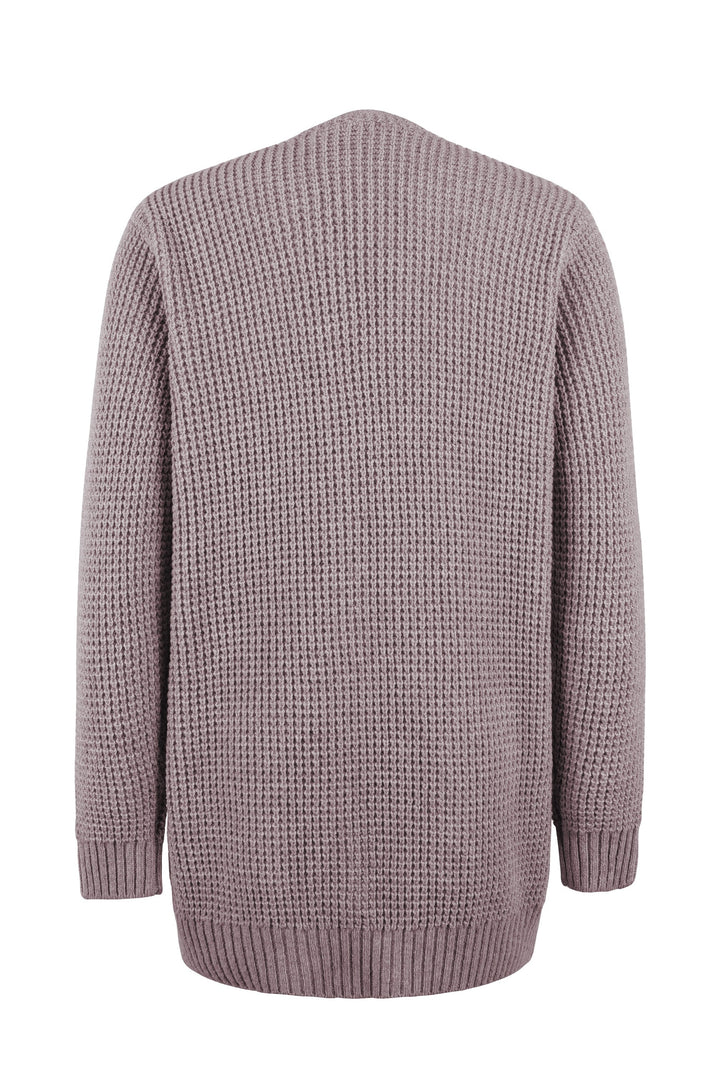 Patricia | Waffle-Knit Cardigan