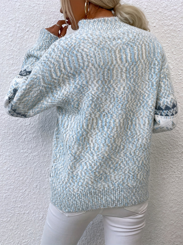 Elinor | Cosy Christmas Snowflake Jumper
